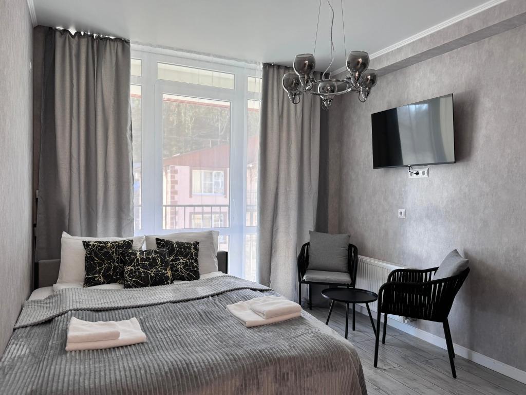 Апартаменты Студия для Двоих с Балконом в ЖК Монако - главное фото