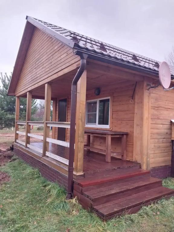 Частный дом Уница 50кв.м на первой линии озера Селигере - главное фото