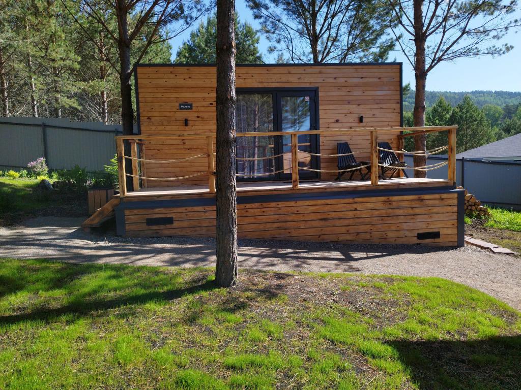 Частный дом База Отдыха Манский Фрейм - главное фото